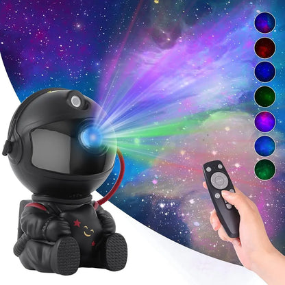 Star Projector Galaxy Night Light Astronaut Space Projector LED Lamp for Bedroom Home Decorative